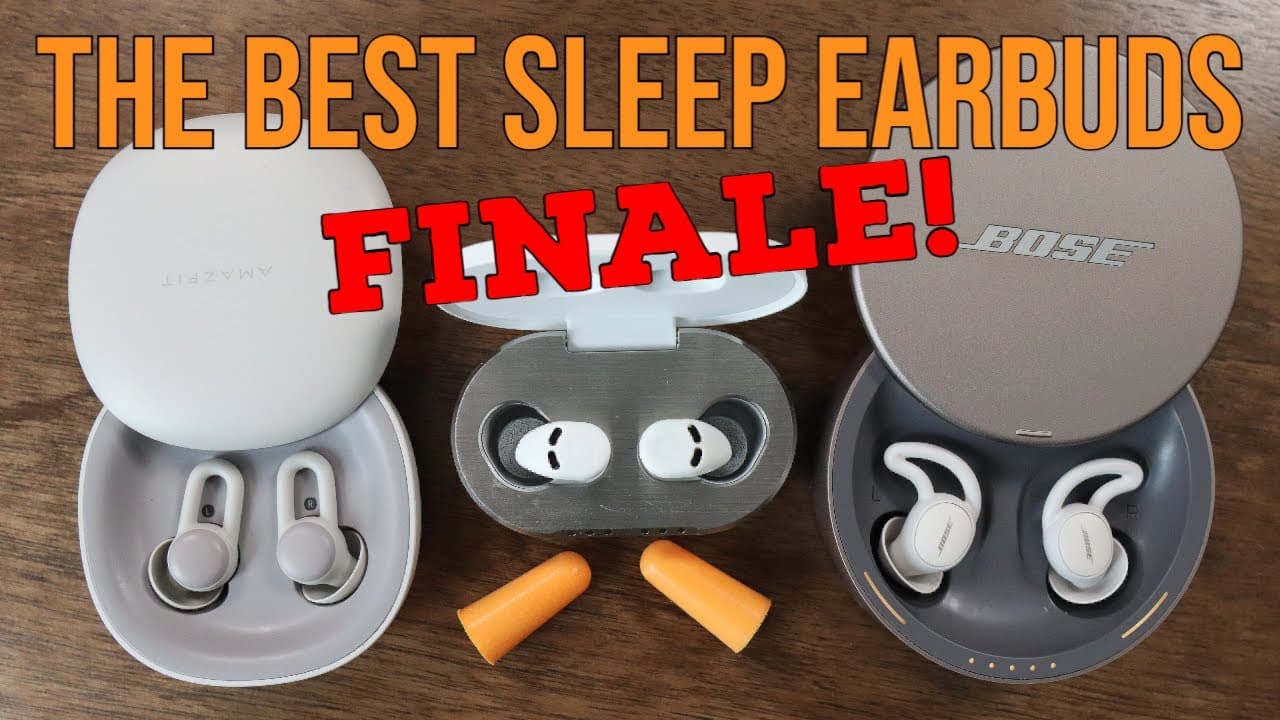 Comparative Review of Sleep Earbuds: QuietOn 3, Bose Sleepbuds 2, and Amazfit Zenbuds