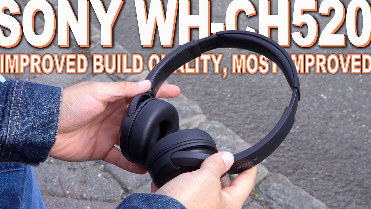 Sony WH-CH520 On-Ear Headphones Review by GYMCADDY