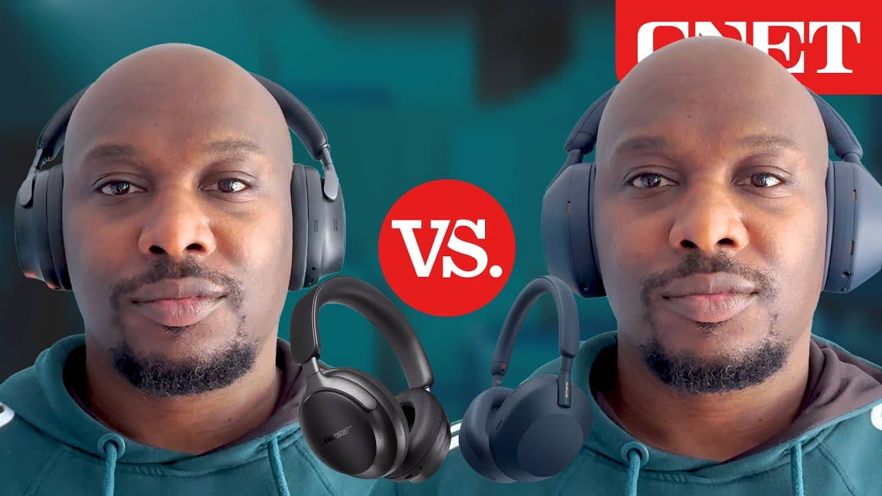 Bose QuietComfort Ultra vs Sony WH-1000XM5 Headphone Comparison by CNET