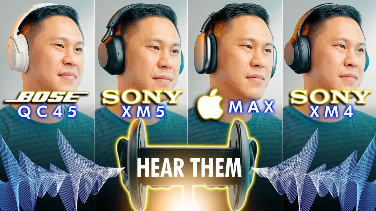 Experiential Review: Sony WH-1000XM5 vs. Competitors by This is Tech Today