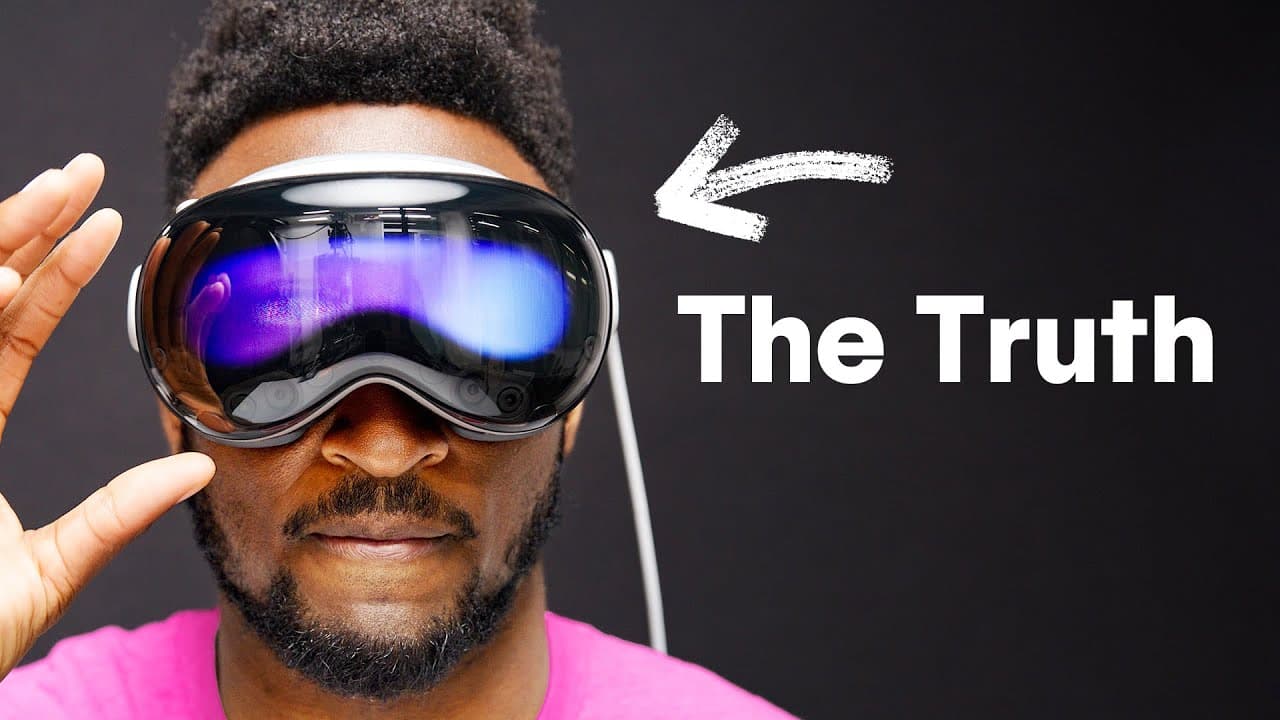 Exploring the Apple Vision Pro with Marques Brownlee