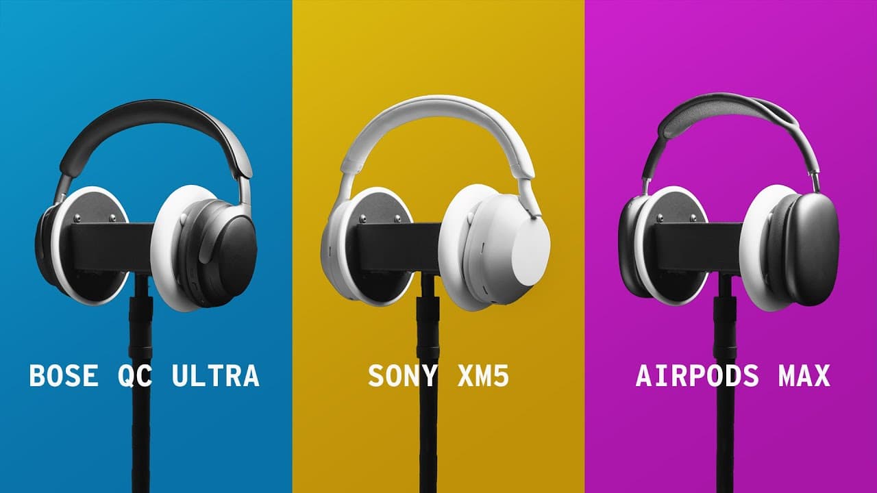 Active Noise Cancelling Showdown: Sony WH-1000XM5 vs. Bose QuietComfort Ultra vs. Apple AirPods Max