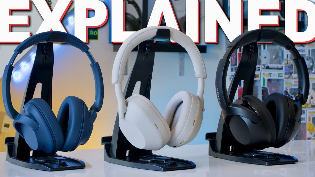 Comparing Sony's Latest ANC Headphones: WH-CH720N, WH-1000XM4, WH-1000XM5 by GYMCADDY