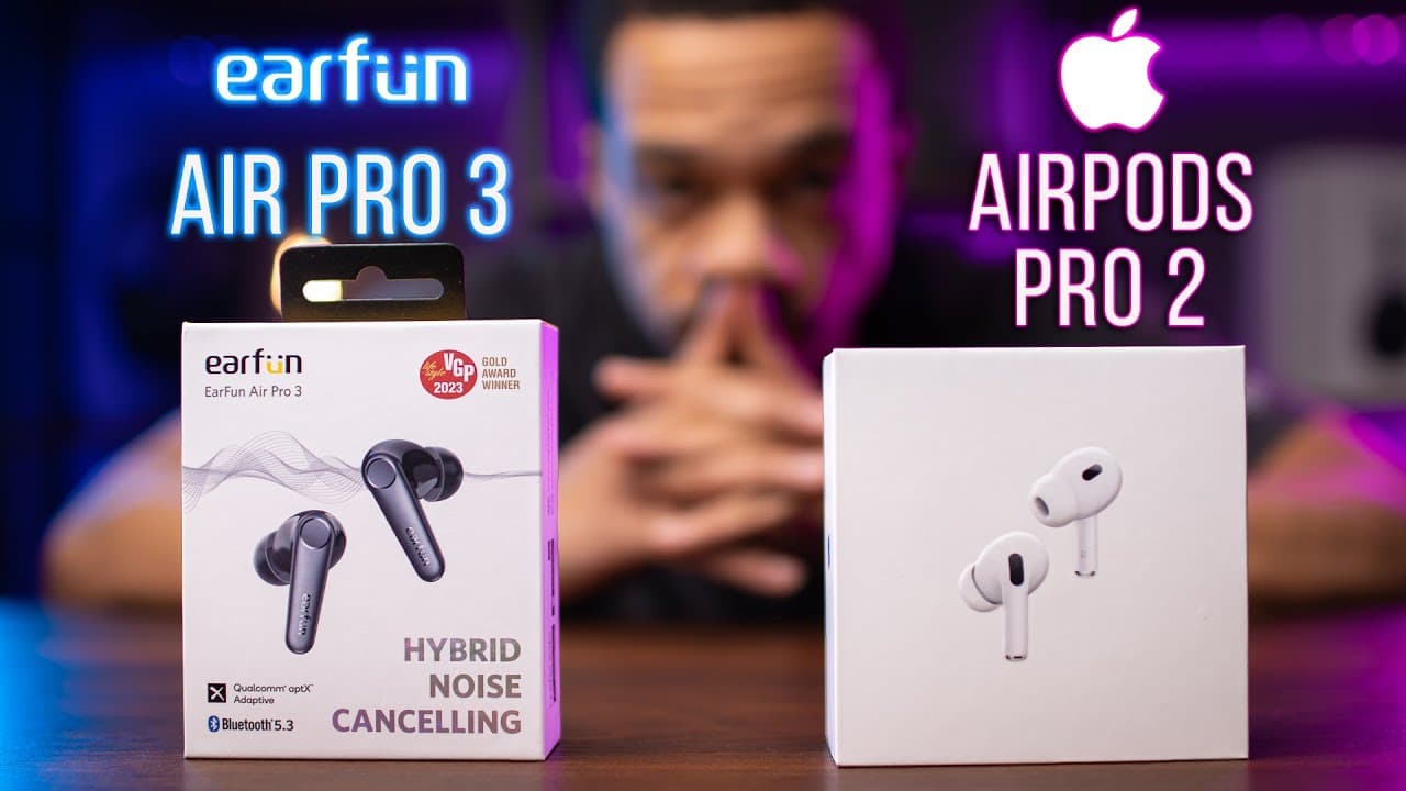 EarFun Air Pro 3 vs Apple AirPods Pro 2 Comparison by CEONTHEMAKING