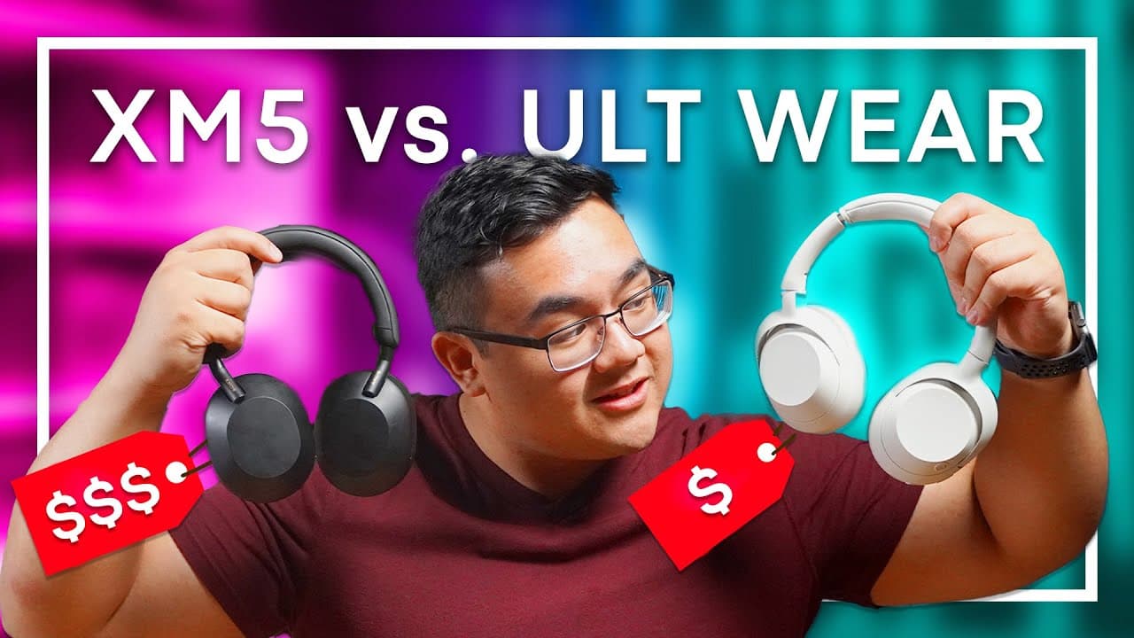 Sony WH-1000XM5 vs Sony ULT WEAR Headphones Comparison