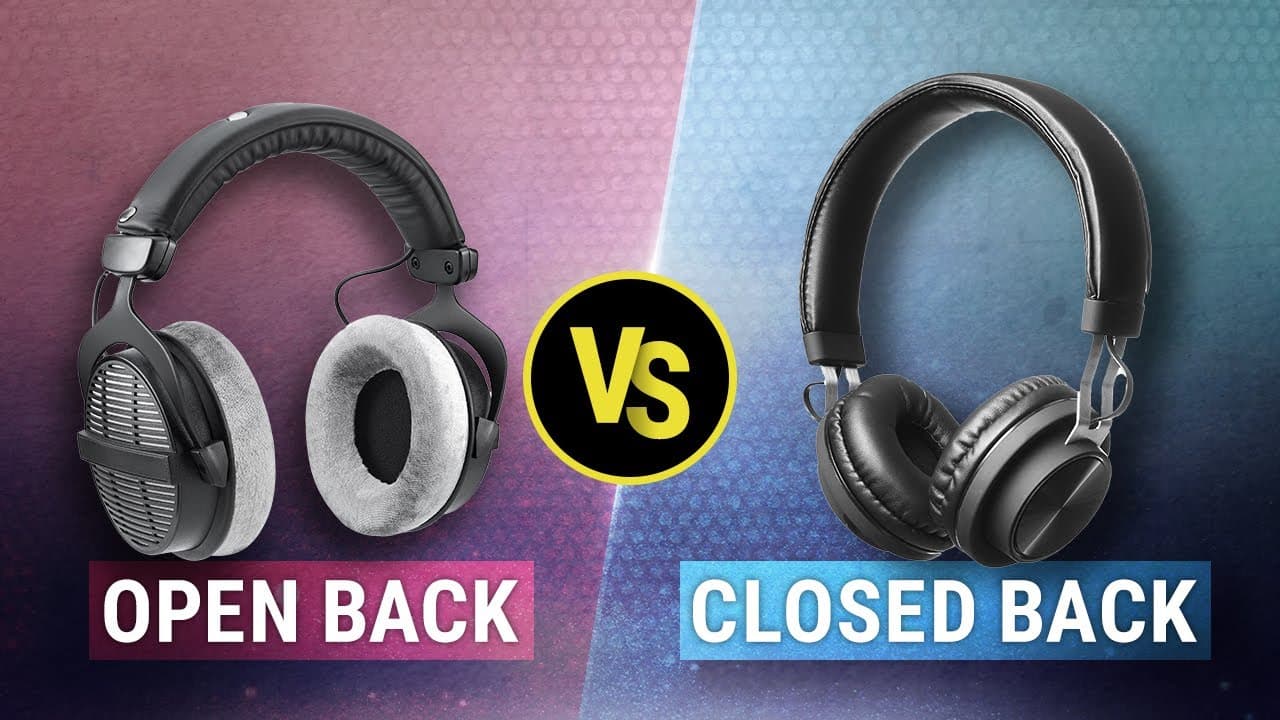 Open Back vs Closed Back Headphones: Which to Choose for Music Production?