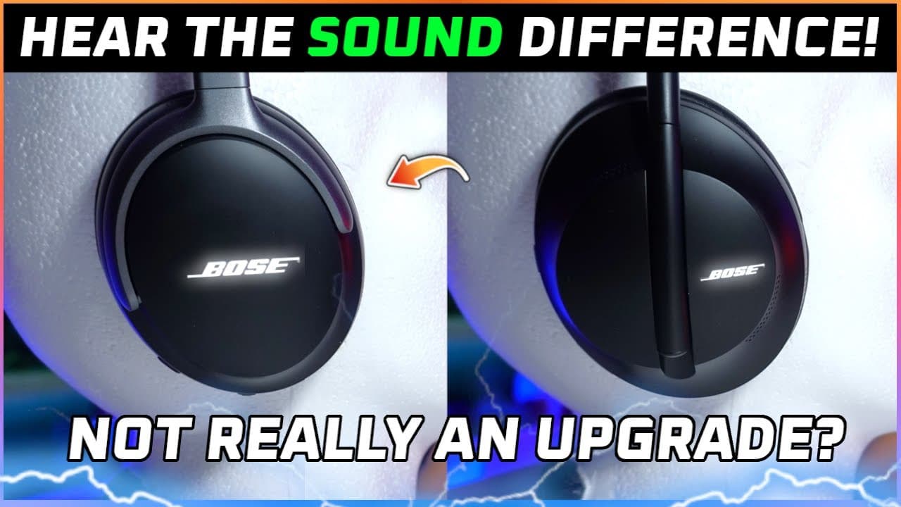 Bose QuietComfort Ultra vs Bose 700 Headphones Comparison by Aaron X Loud and Wireless