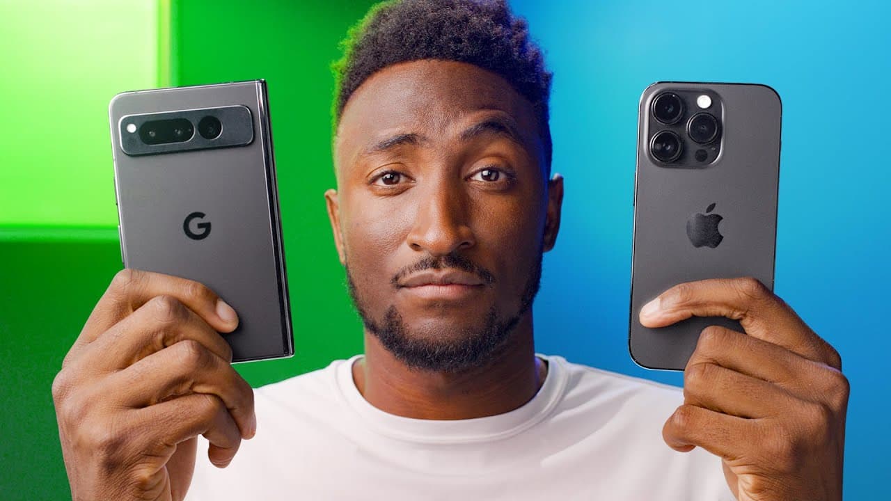 Definitive iPhone vs Android Comparison by Marques Brownlee