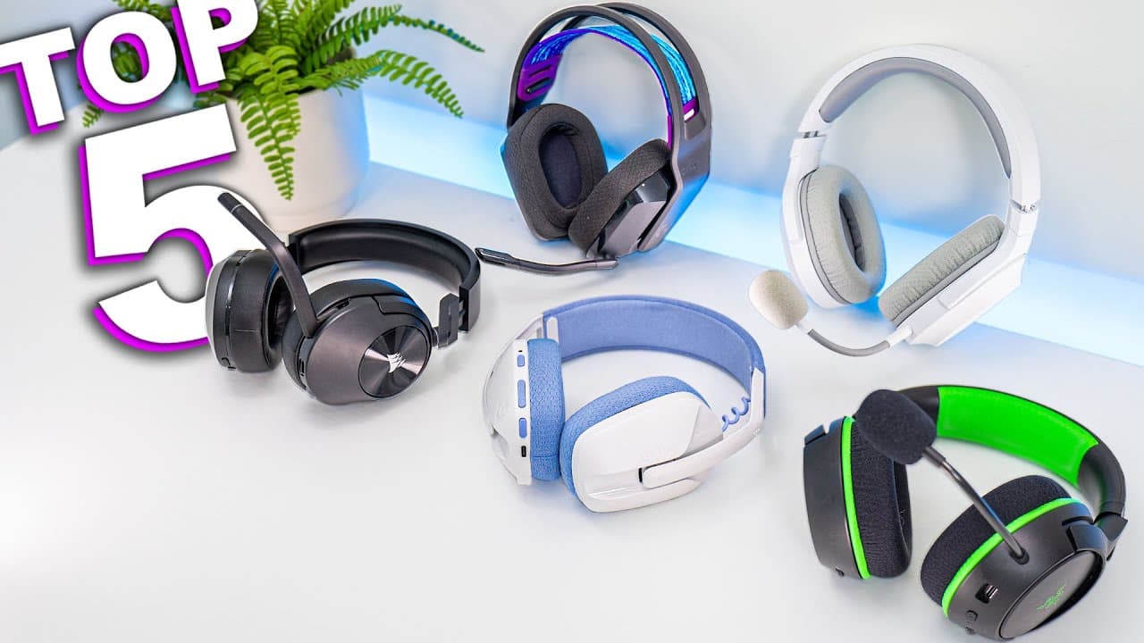 Top 5 Budget Wireless Gaming Headsets of 2024 - Review by Consumer Tech Review