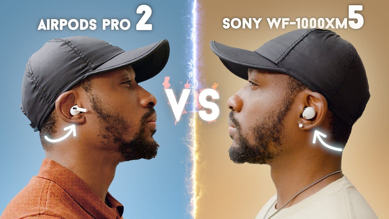 Sony WF-1000XM5 vs Apple AirPods Pro 2 Comparison by UrAvgConsumer